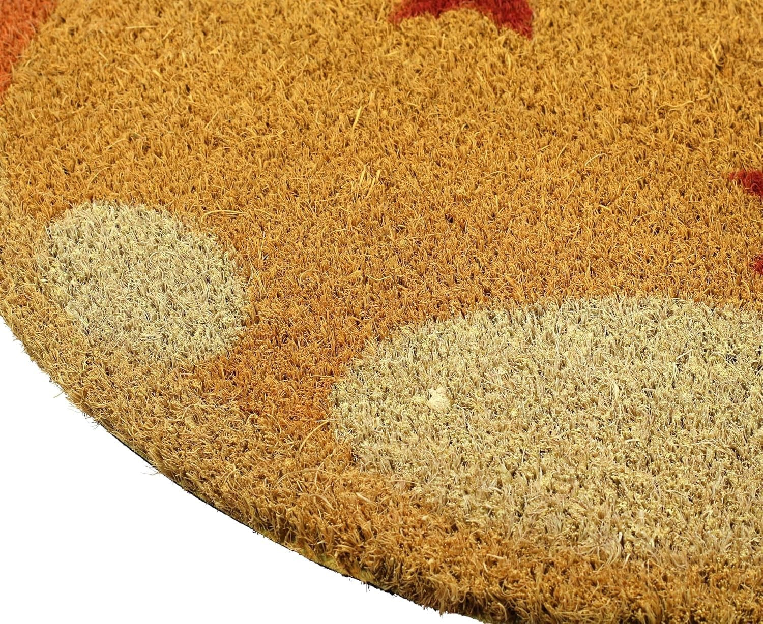 Tapete de Entrada Redondo Bola de Dragão 4 Estrelas - Dragon Ball  (50 cm)