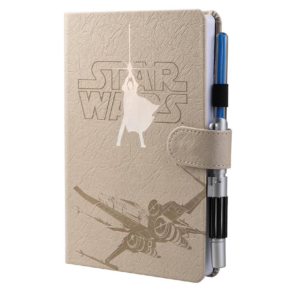 Caderno A5 Premium + Caneta Sabre de Luz Luke Skywalker – Star Wars