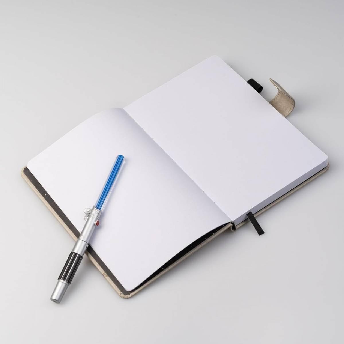 Caderno A5 Premium + Caneta Sabre de Luz Luke Skywalker – Star Wars