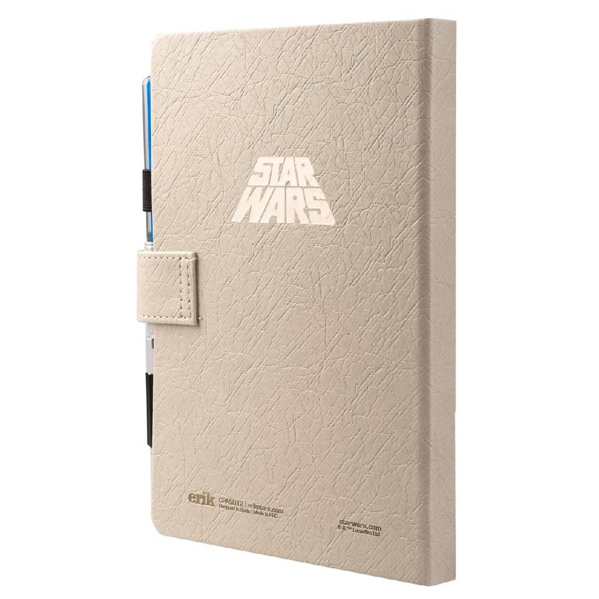 Caderno A5 Premium + Caneta Sabre de Luz Luke Skywalker – Star Wars